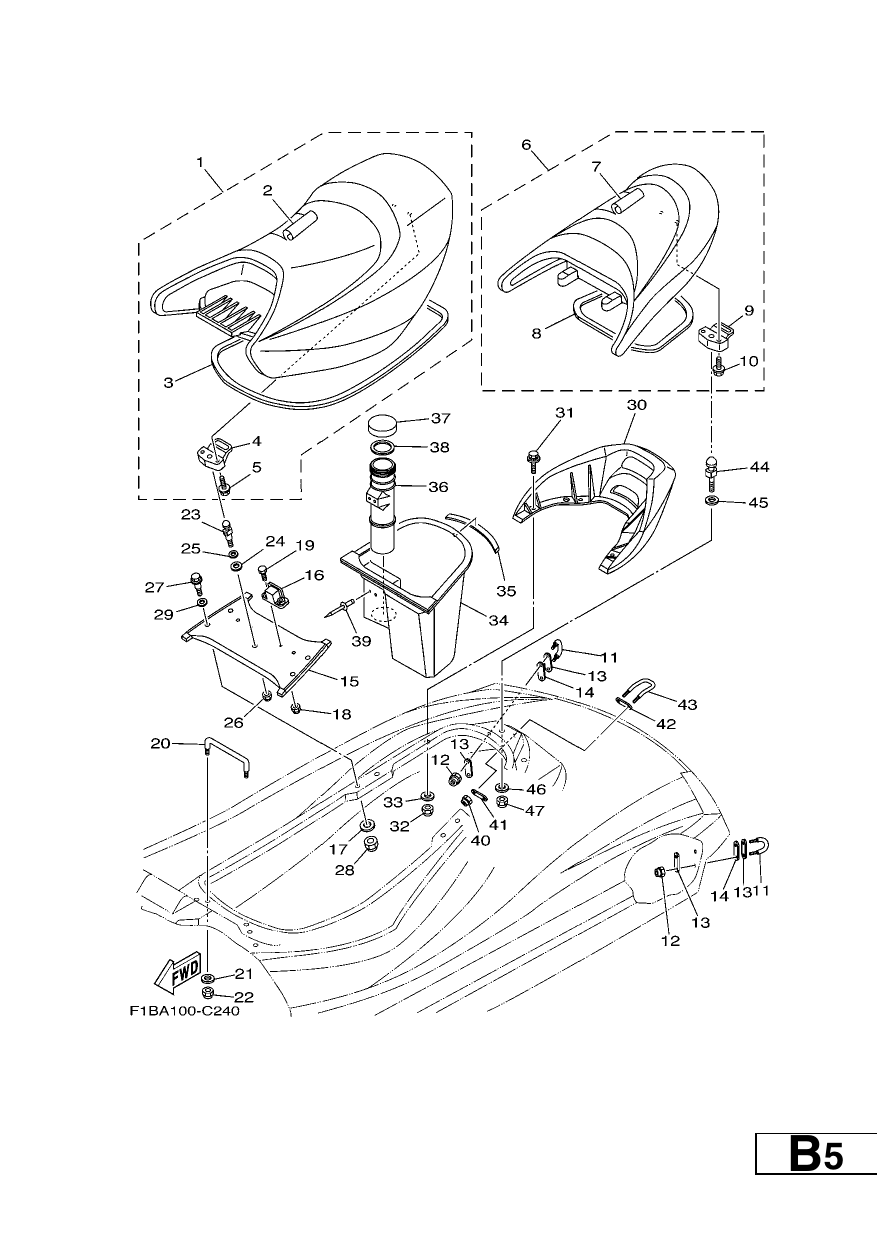 SEAT & UNDER LOCKER