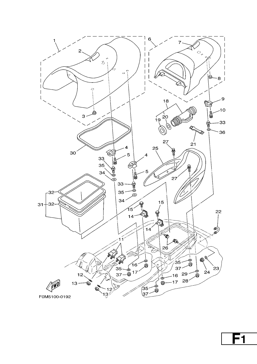 SEAT & UNDER LOCKER