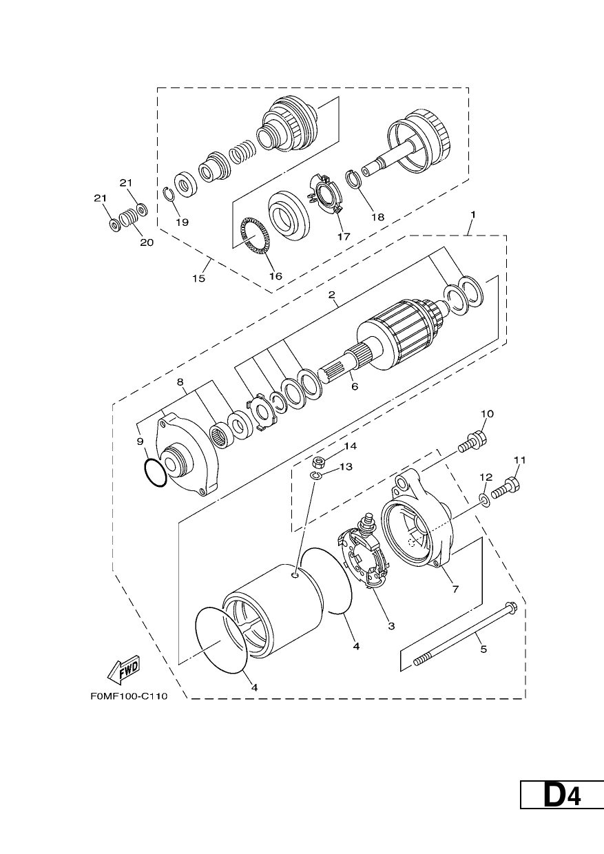 STARTING MOTOR