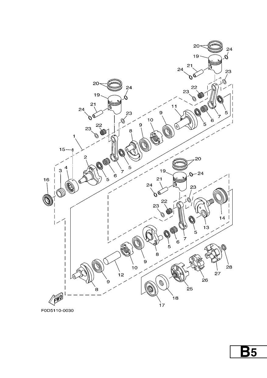 CRANKSHAFT & PISTON
