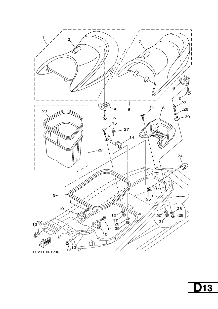 SEAT & UNDER LOCKER