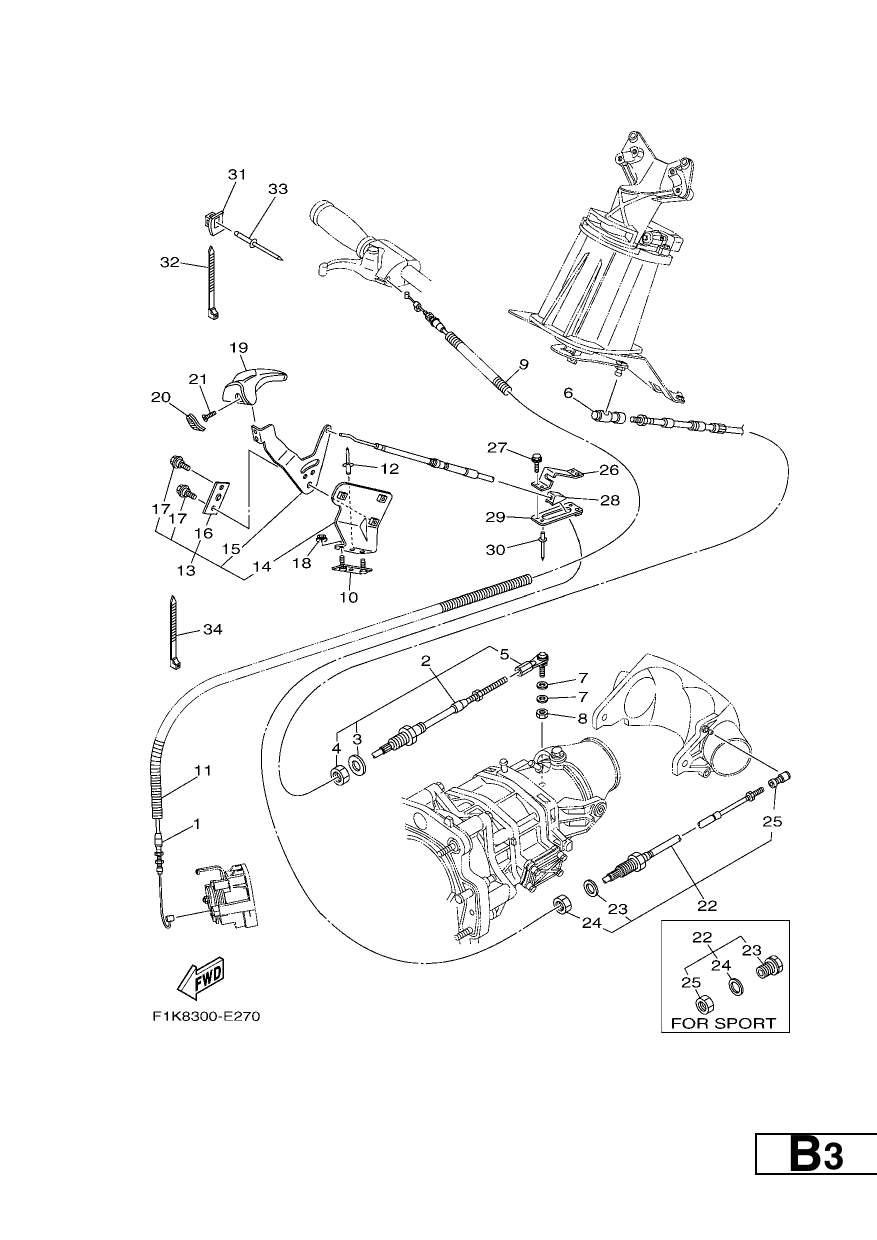 CONTROL CABLE