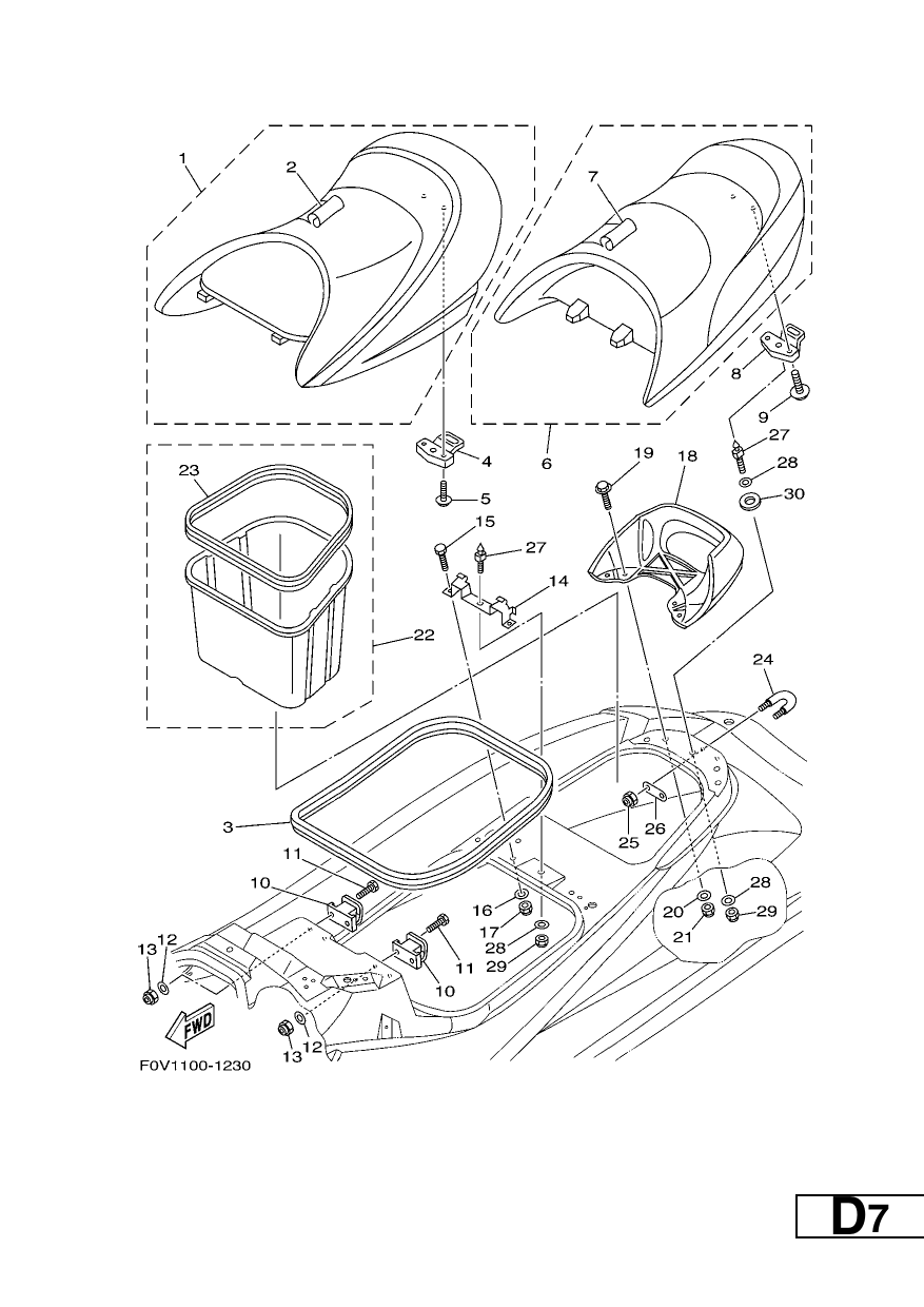 SEAT & UNDER LOCKER