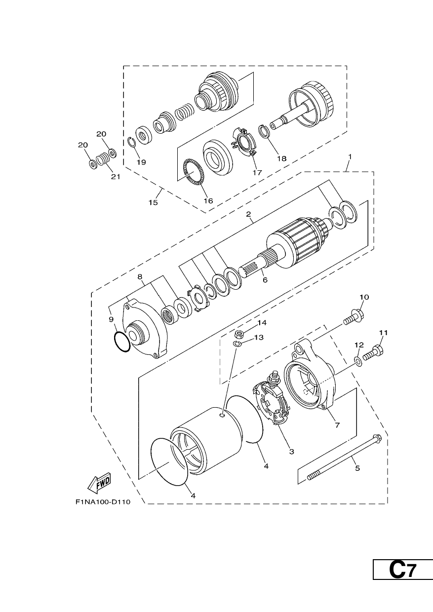 STARTING MOTOR