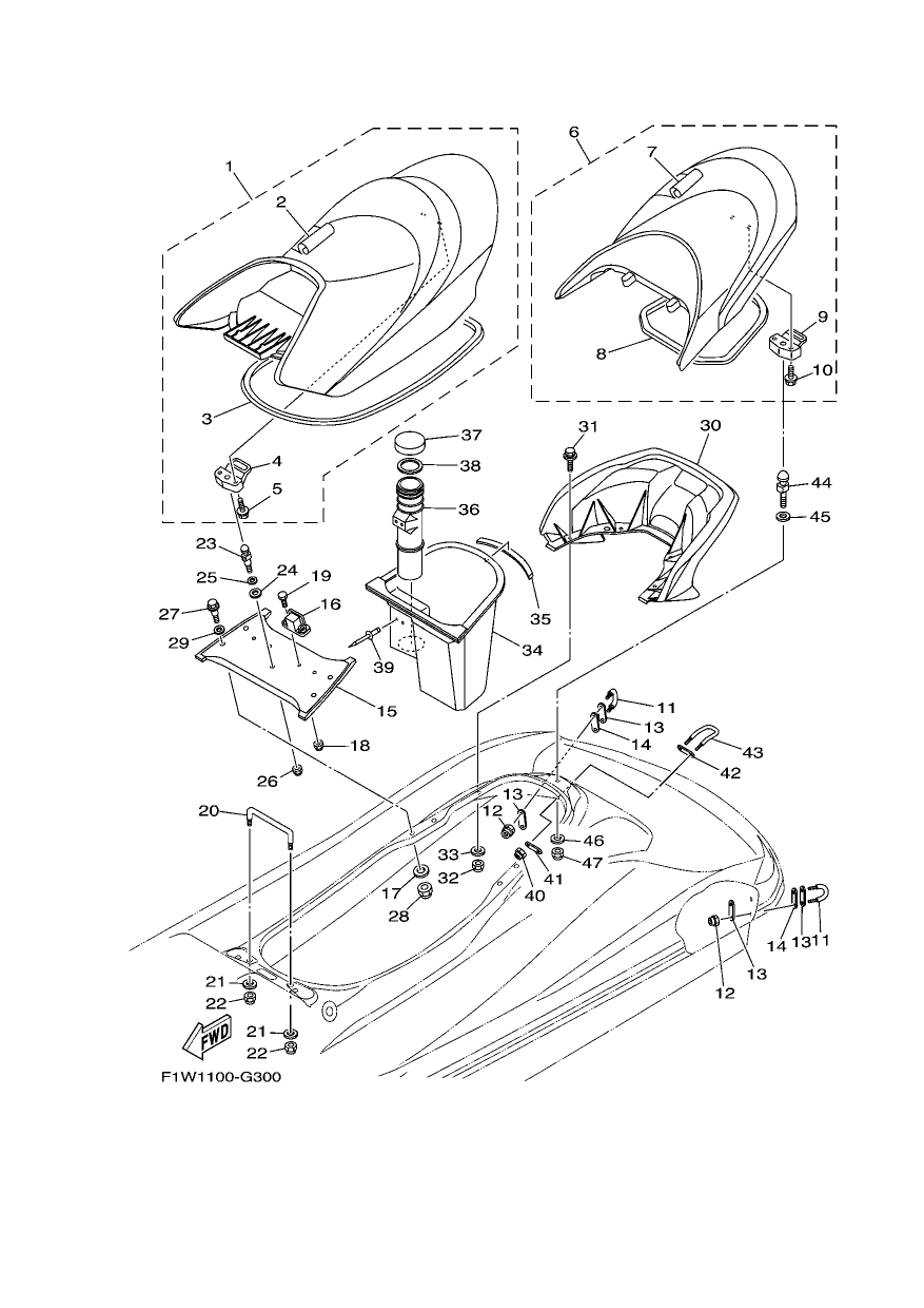 SEAT & UNDER LOCKER