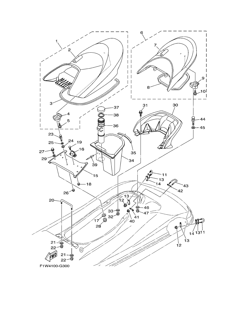 SEAT & UNDER LOCKER