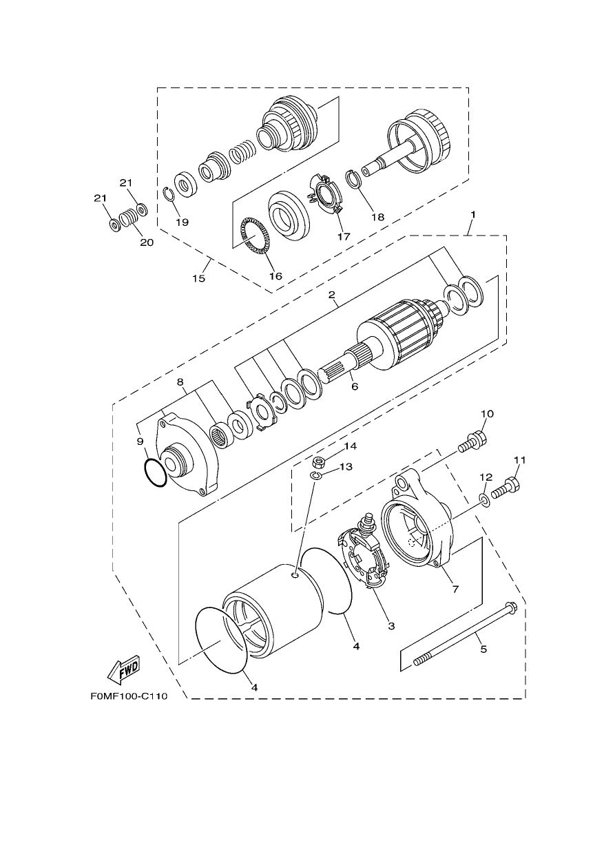 STARTING MOTOR