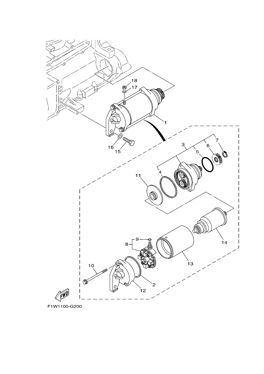 STARTING MOTOR