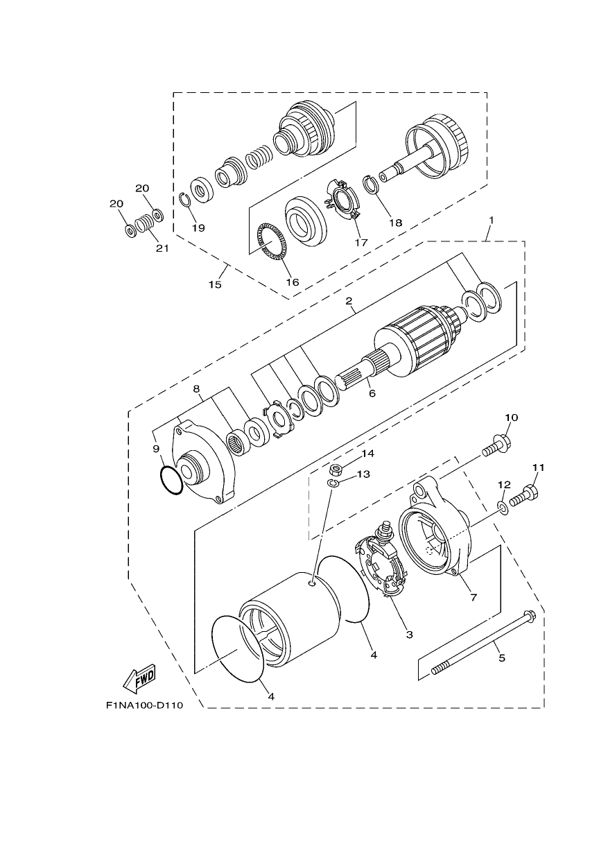 STARTING MOTOR