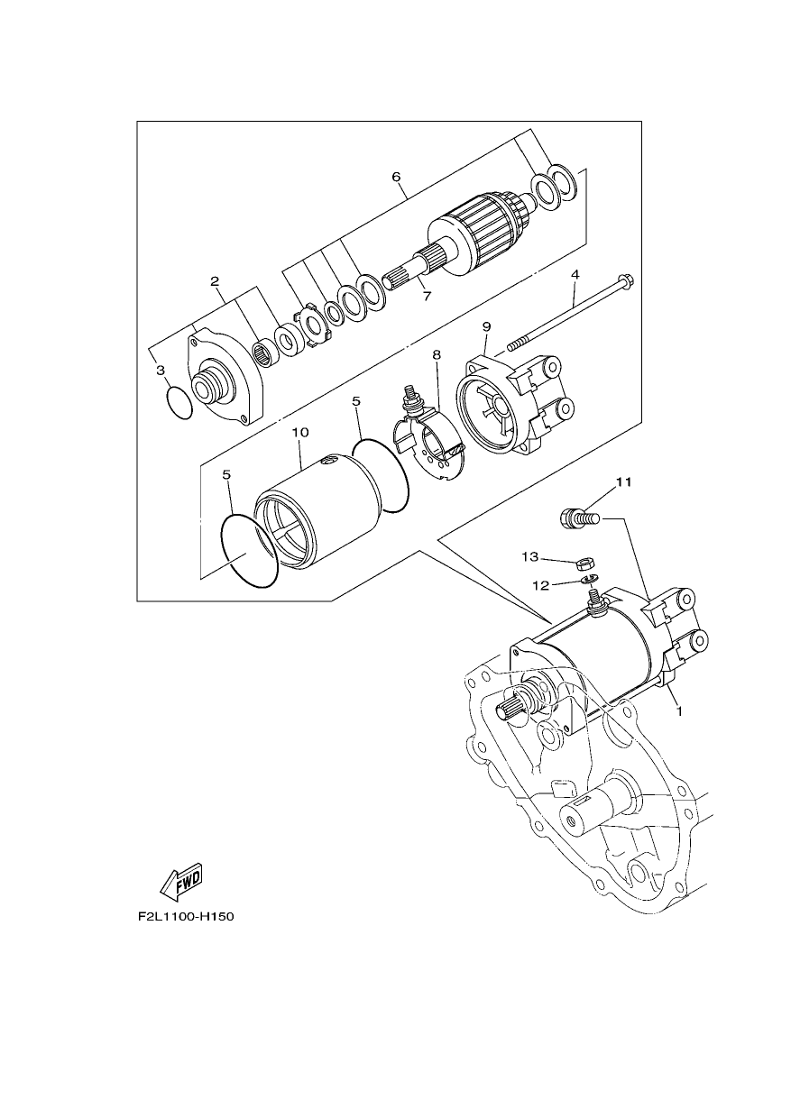 STARTING MOTOR
