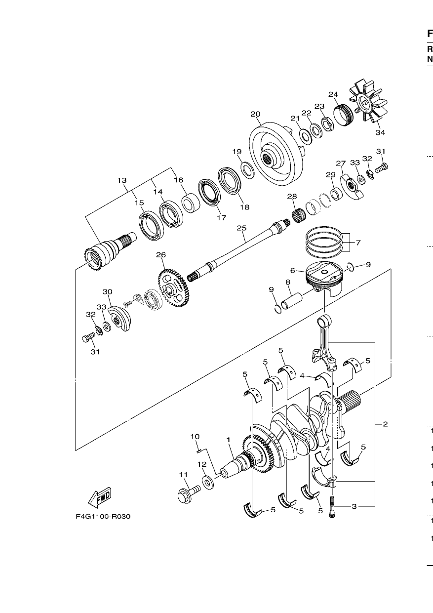CRANKSHAFT & PISTON
