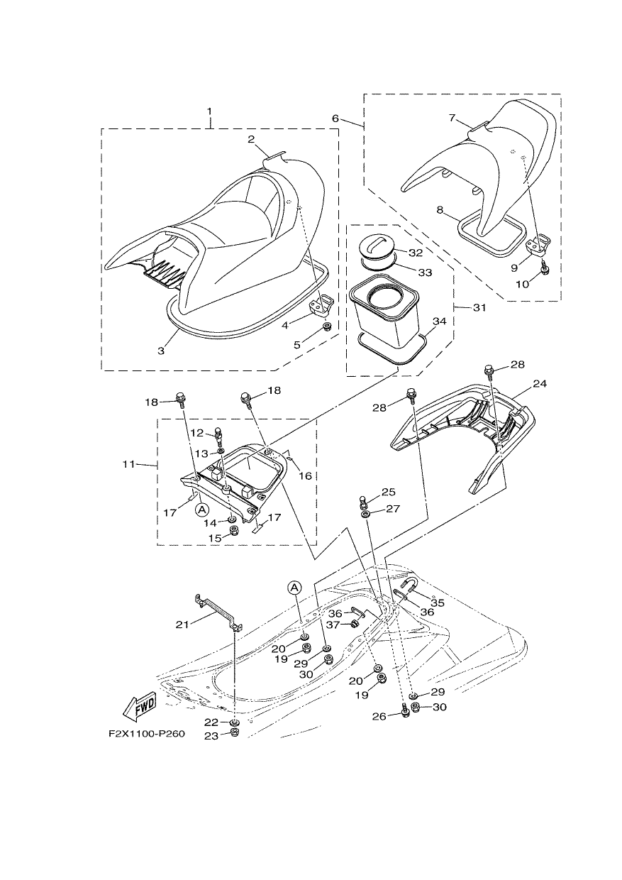 SEAT & UNDER LOCKER