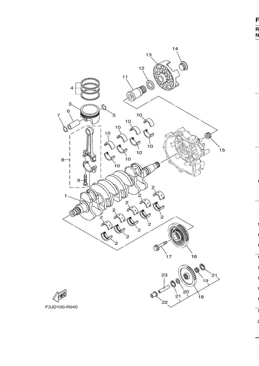CRANKSHAFT & PISTON
