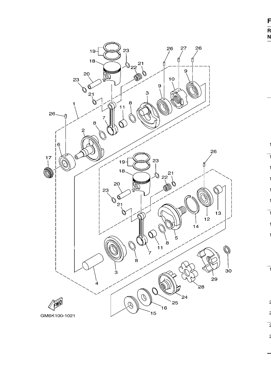 CRANKSHAFT & PISTON