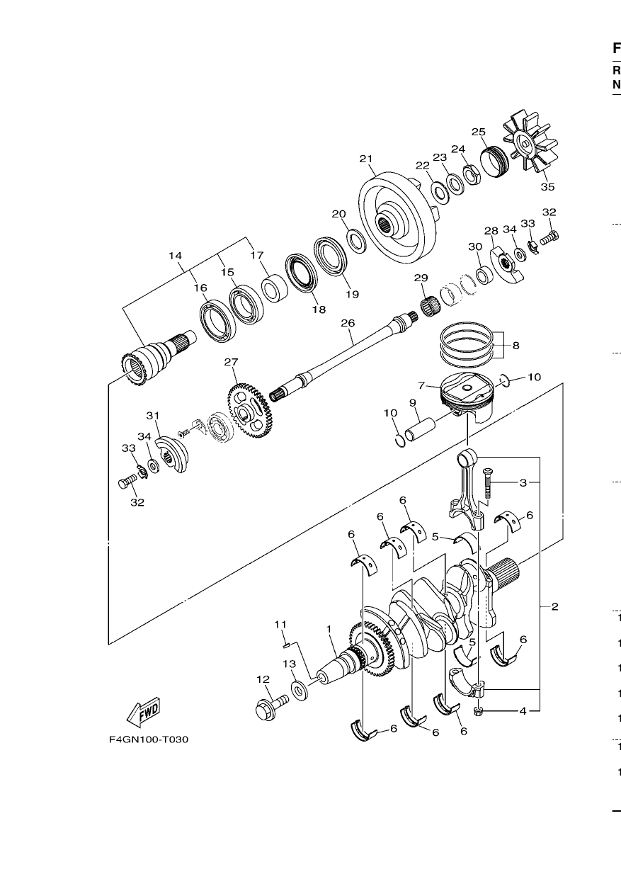 CRANKSHAFT & PISTON