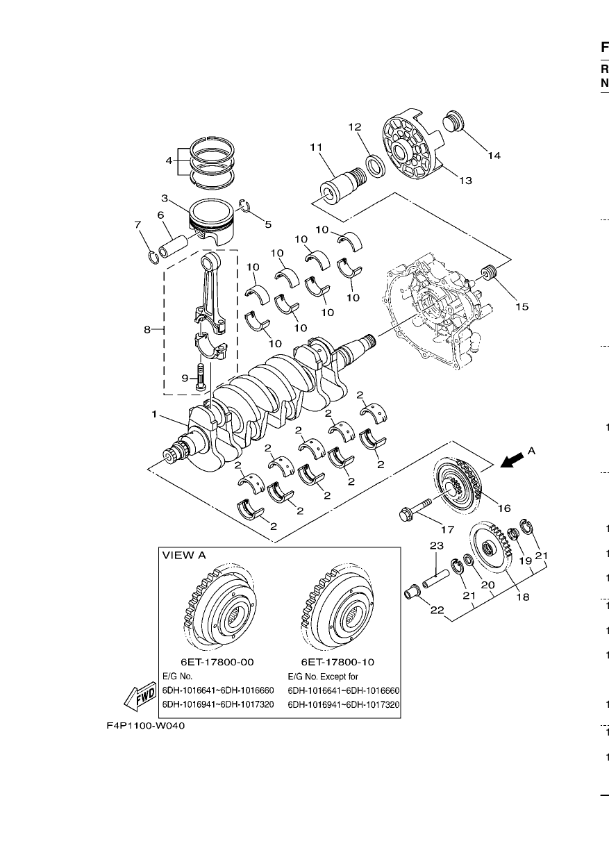 CRANKSHAFT & PISTON