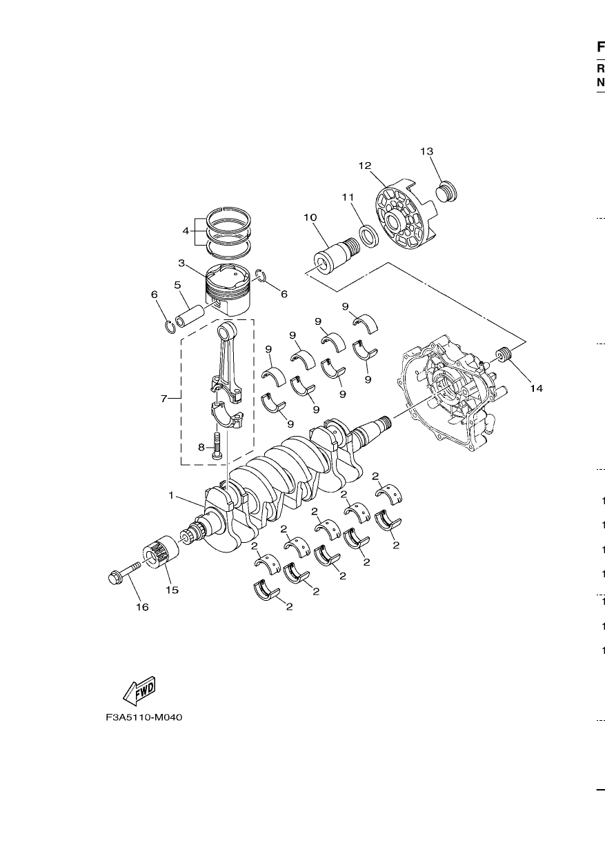 CRANKSHAFT & PISTON
