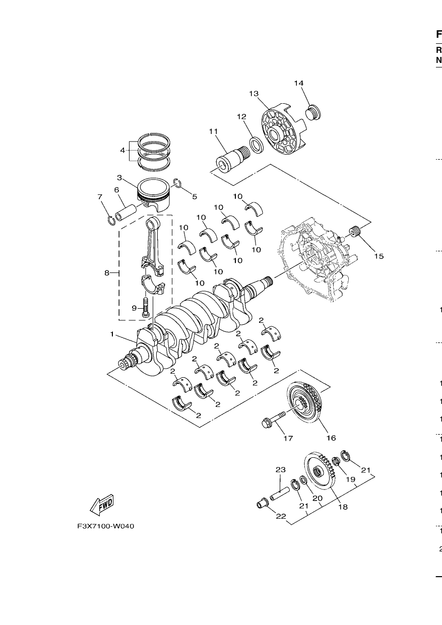CRANKSHAFT & PISTON
