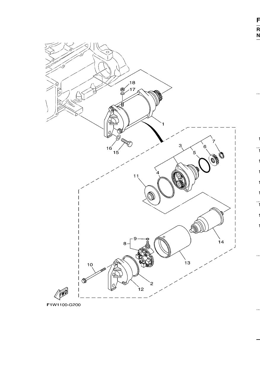 STARTING MOTOR
