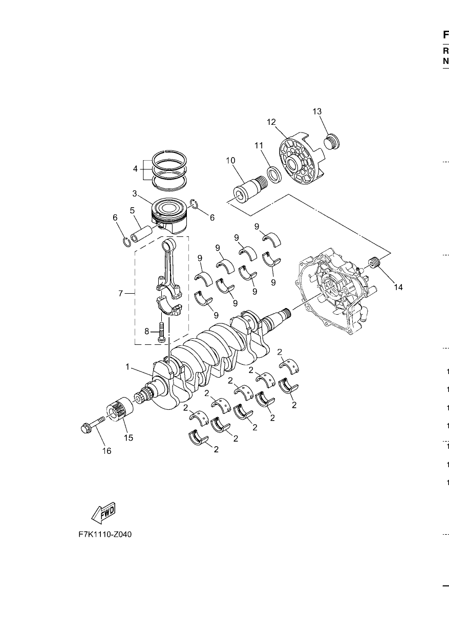 CRANKSHAFT & PISTON